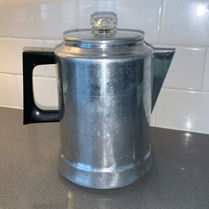Vintage Comet Aluminum Coffee Pot